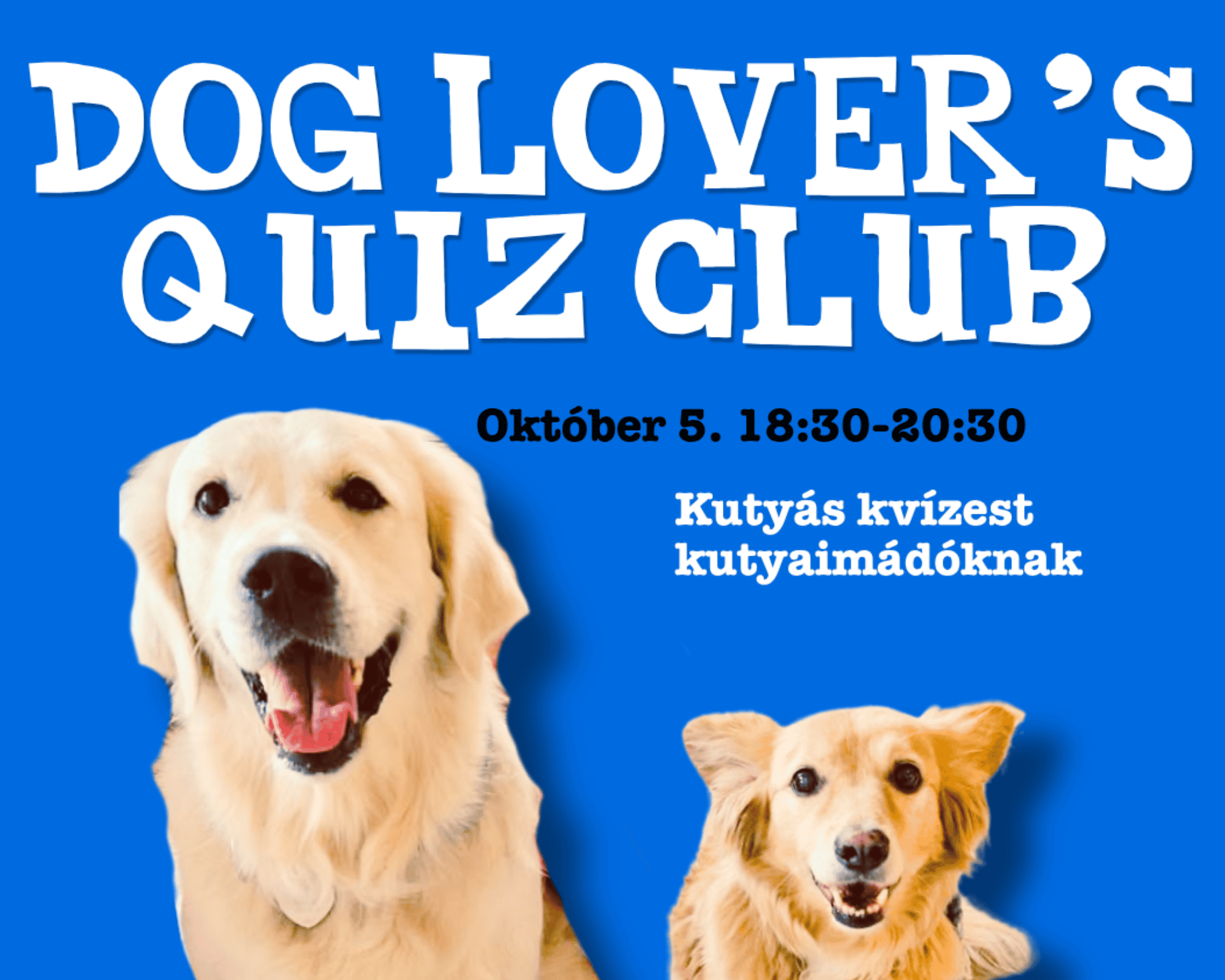 10.05. DOG LOVER'S QUIZ CLUB 🍫🧠
